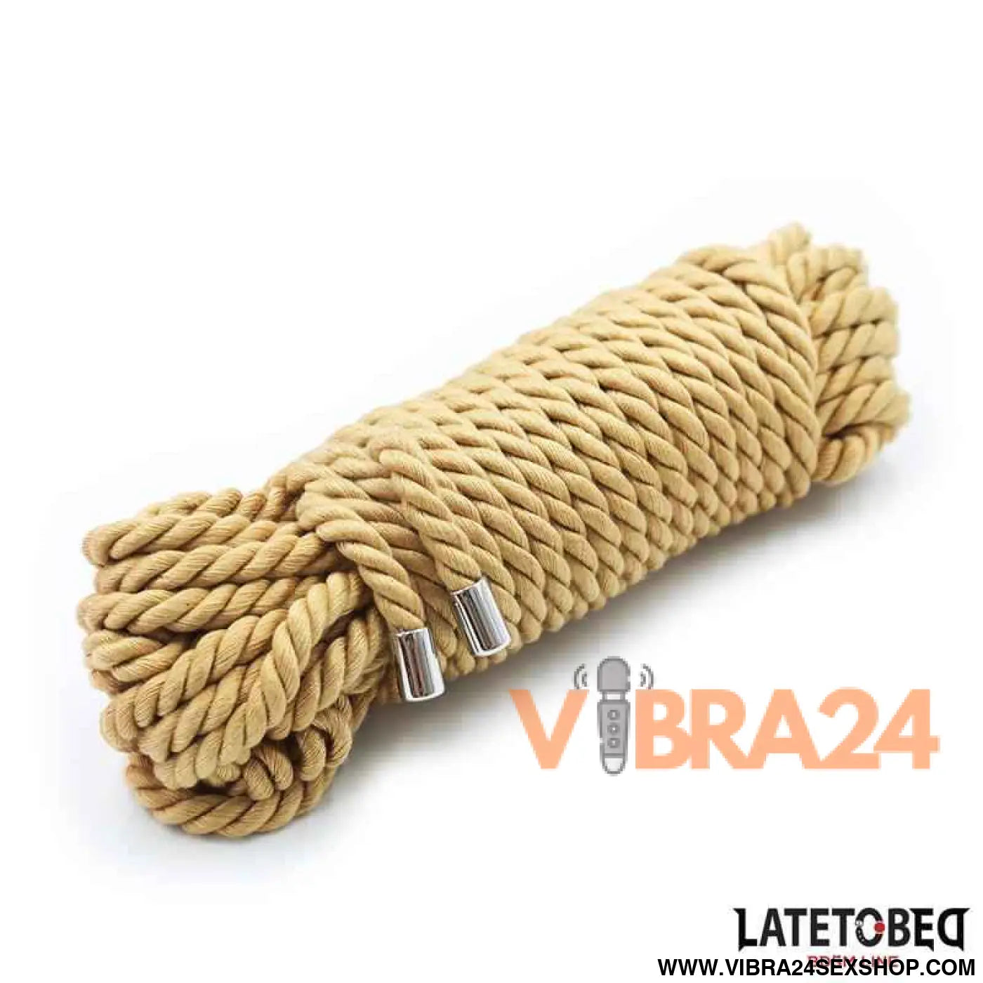 Bondage Rope with Metal Details 10m