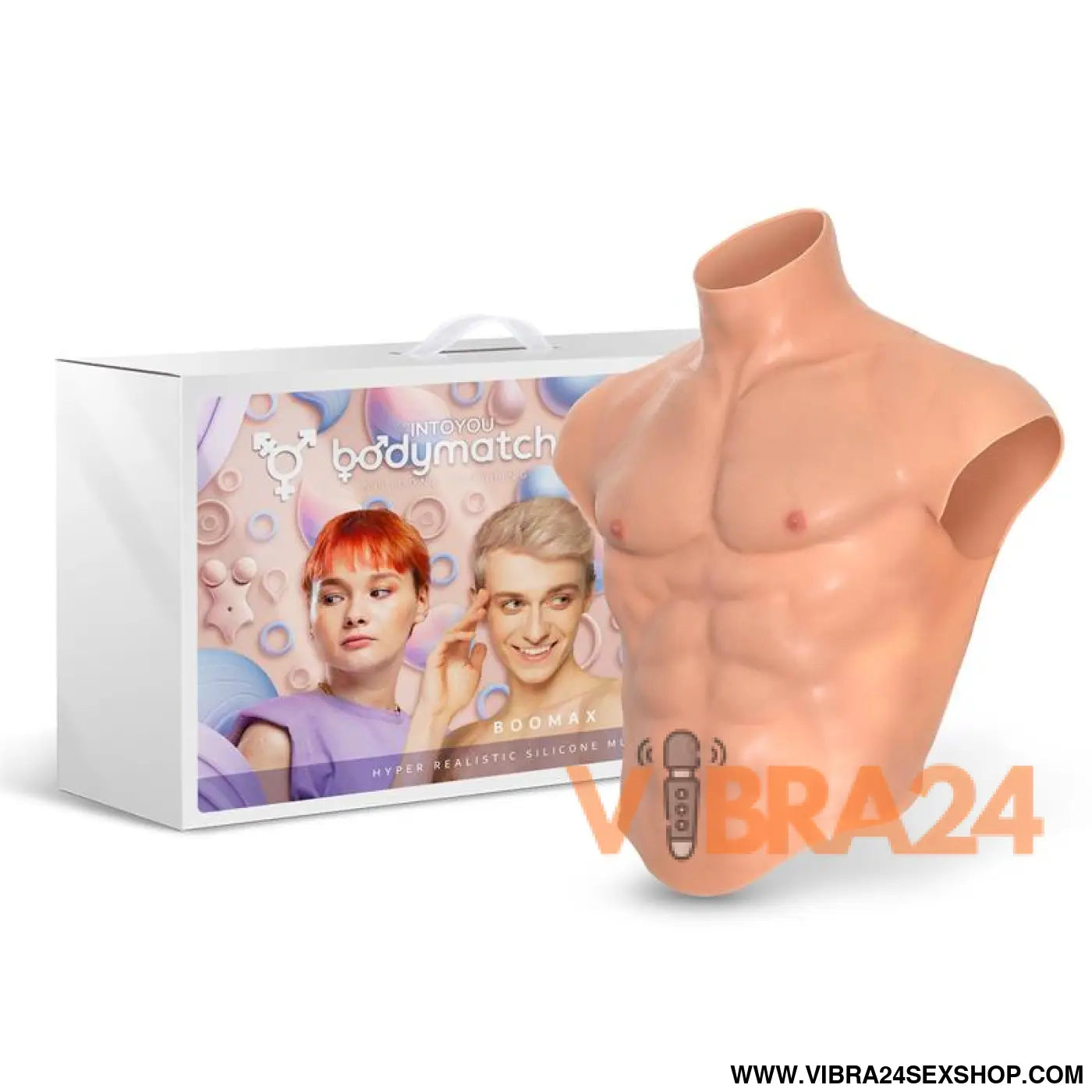 Boomax Hyper Realistic Muscle Suit Liquid Silicone Size L