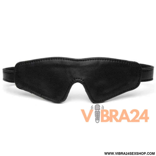 Bound to Your Synthetic Leather Blindfold
