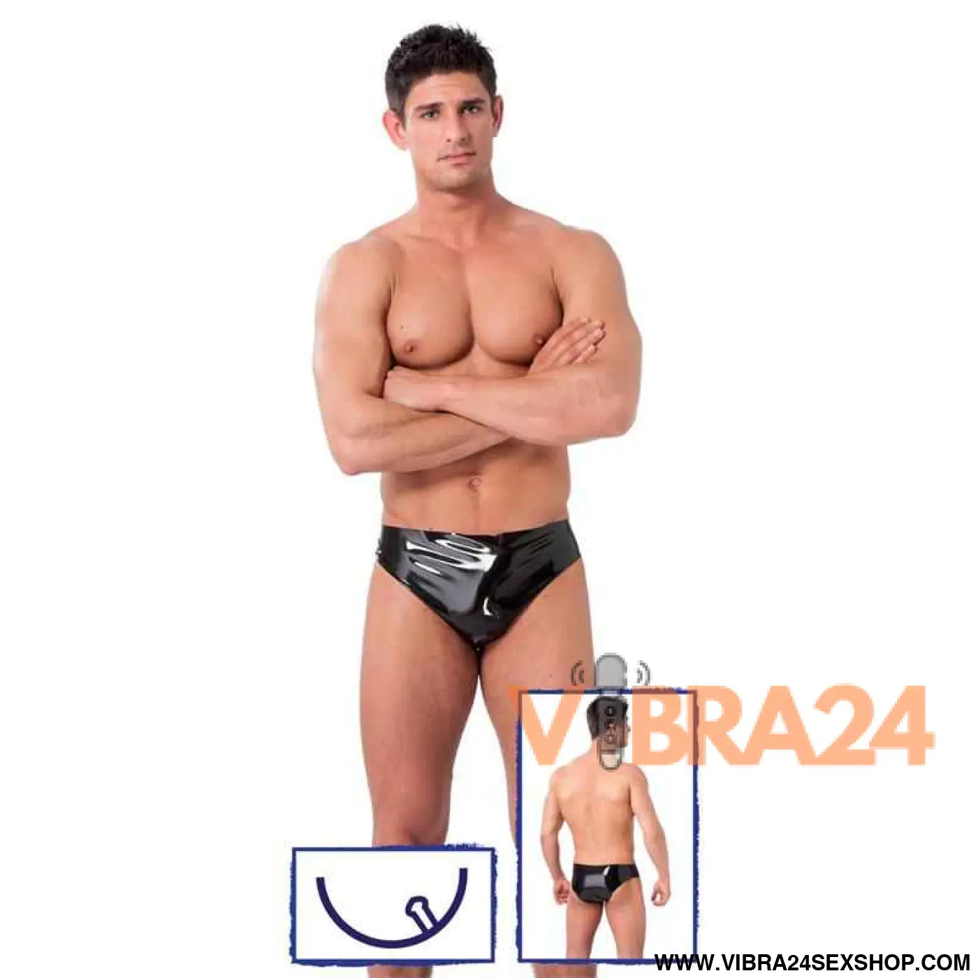 Boxer with Plug Inside Latex