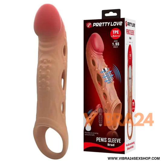 Brad Vibrating Penis Sleeve