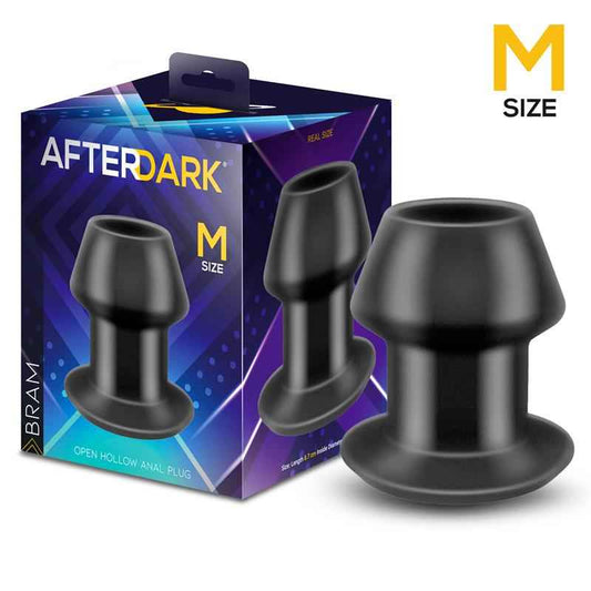 Bram Open Hollow Anal Plug Size M