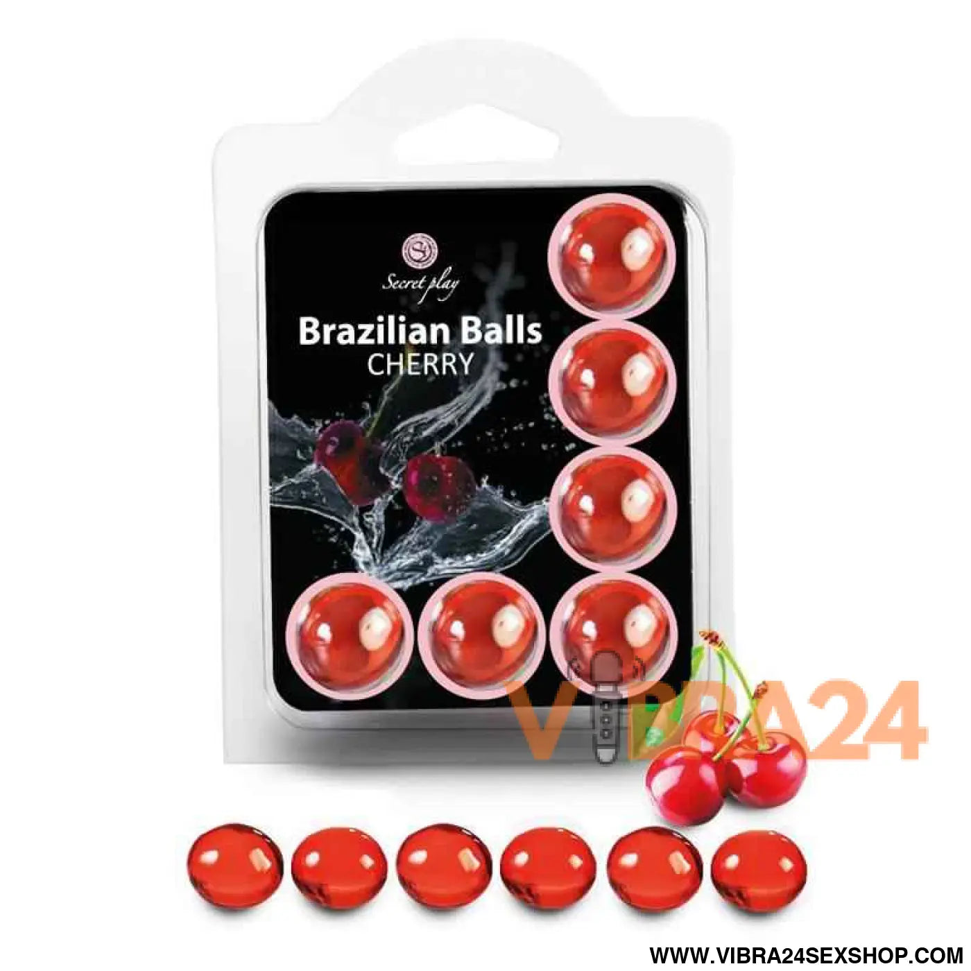 Brazilian Balls Set 6 Cherry