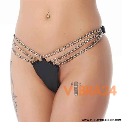 Briefs with Chains Black