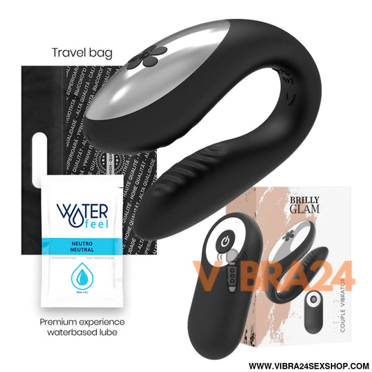 BRILLY GLAM - AMAMOS PARCEIROS CONTROLE REMOTO PRETO