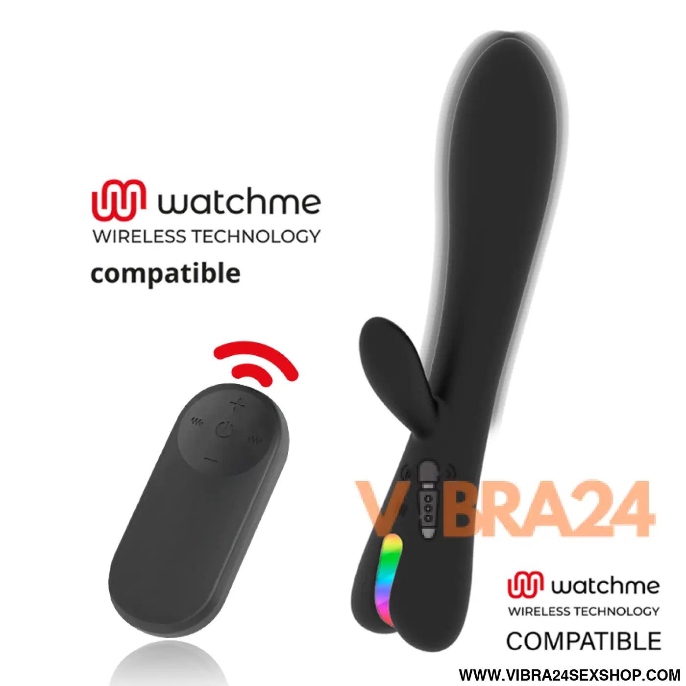 BRILLY GLAM - ERIK VIBRADOR + CONTROLO REMOTO WATCHME