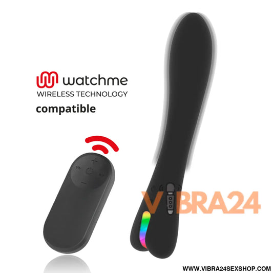 BRILLY GLAM - RYAN VIBRADOR + CONTROLO REMOTO WATCHME
