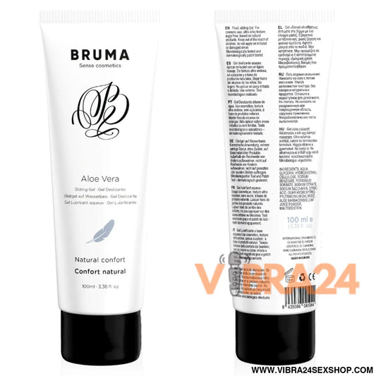BRUMA - GEL DESLIZANTE DE ALOE VERA NATURAL CONFORT 100 ML