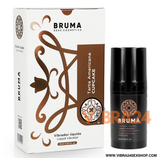 BRUMA - VIBRADOR LÍQUIDO ULTRA DESLIZANTE CUPCAKE 15 ML