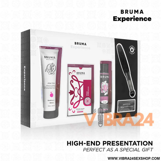 BRUMA XPERIENCE - KIT VIBRO-ORGASMICO DE CHICLETE DOCE TENTAÇÃO