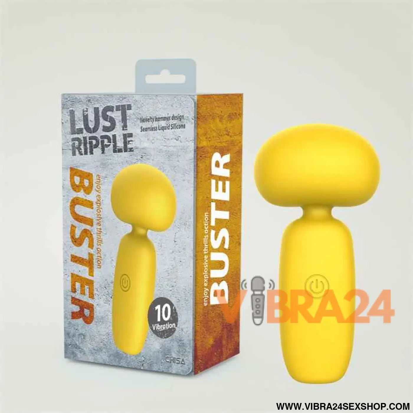 Buster Mini Massager Liquid Silicone USB