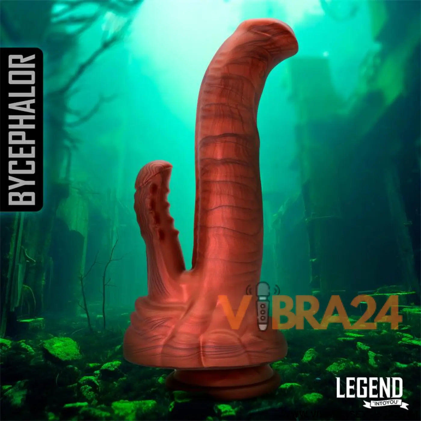 Bycephalor Liquid Silicone Dildo 23,5 cm