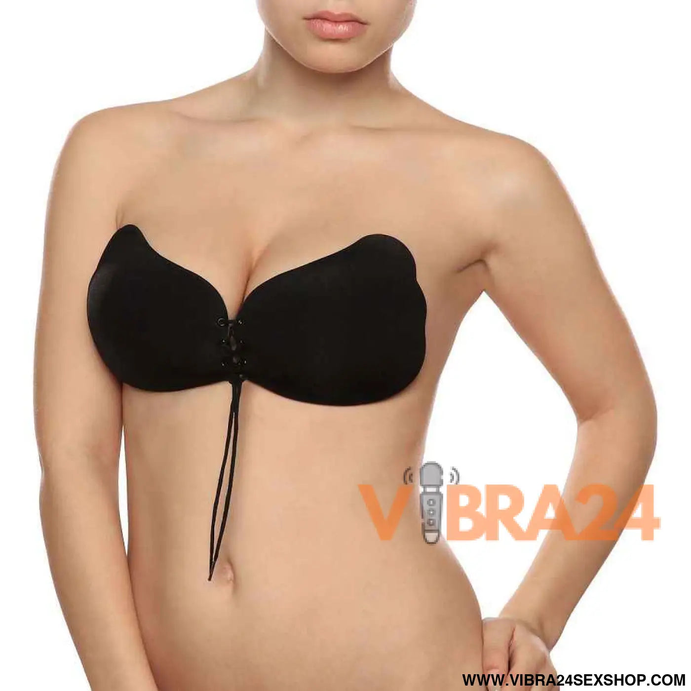 BYE-BRA - LACE-IT APRIMORAMENTO PUSH-UP PRETO COPO