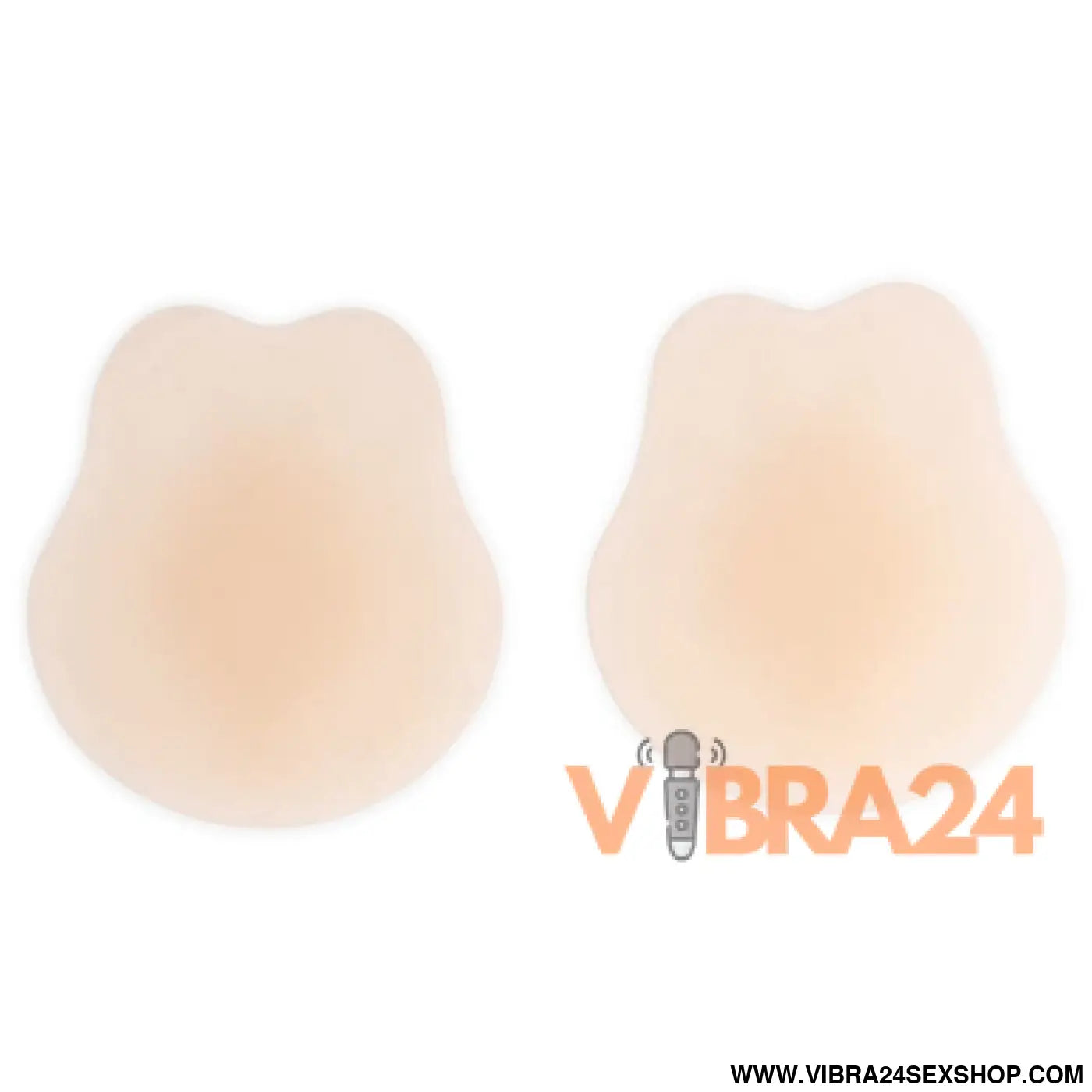 BYE-BRA - RABBIT SILICONE CUPS BEIGE SIZE M