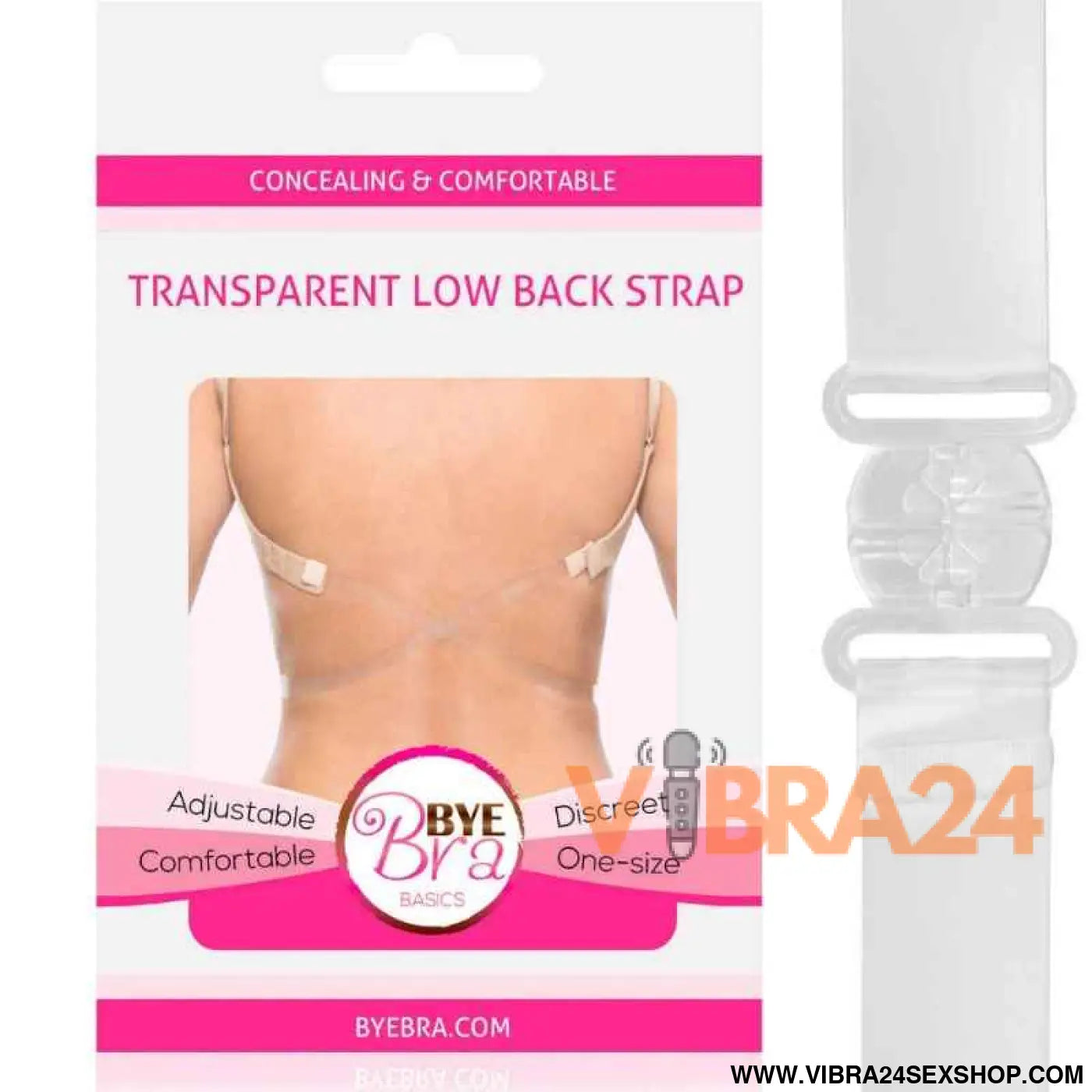 BYE-BRA - REDUTOR DE ALÇAS COSTAS TRANSPARENTES