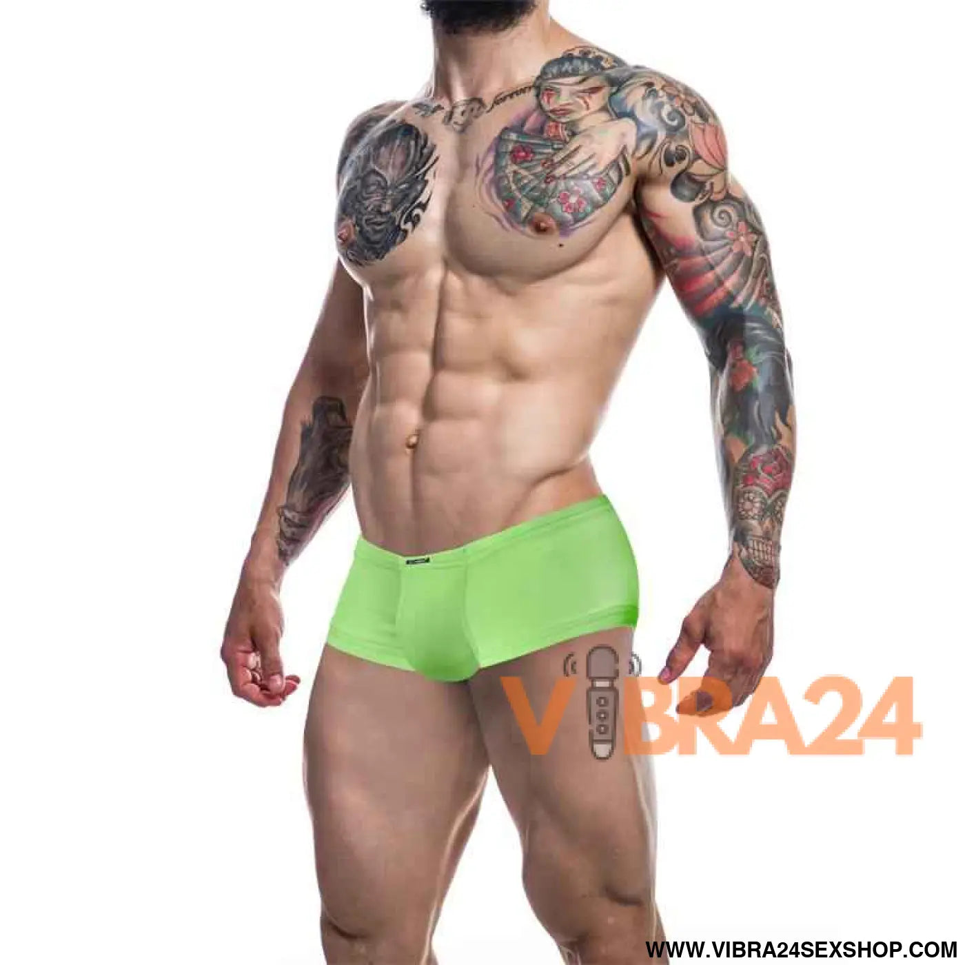 C4M Booty Shorts Neon Green