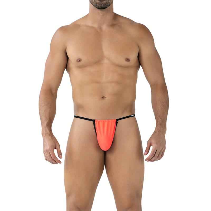 C4MSPX04 Fluo Pouch V-String Tangerine