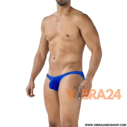 C4MSPXBUL01 Low Rise Bulge Brief Mesh Electric Blue