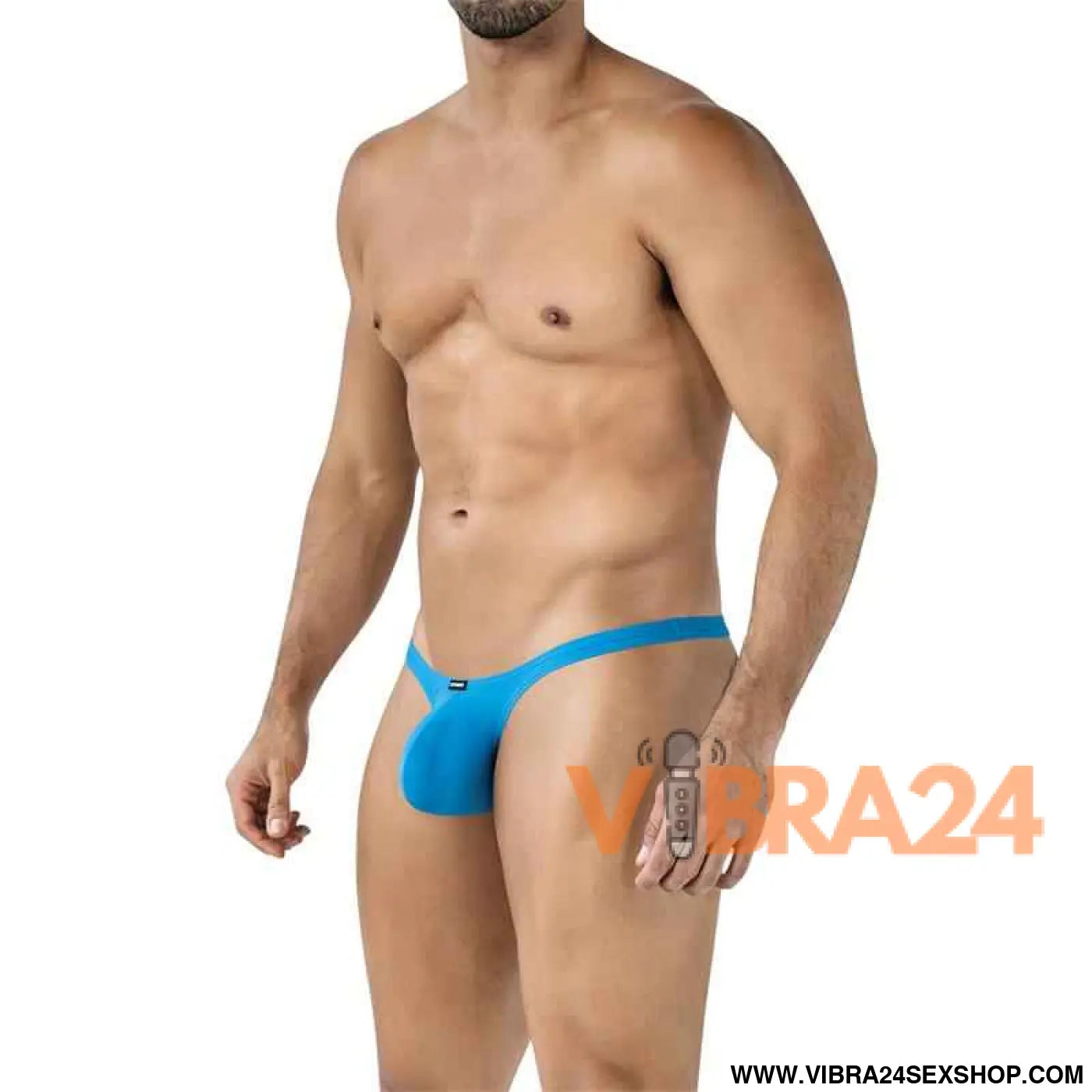C4MSPXBUL04 Thong Bulge Plus Dodger Blue