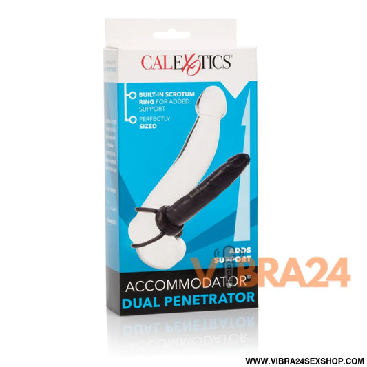 CALEXOTICS - ACOMODADOR DUPLO PENETRADOR PRETO
