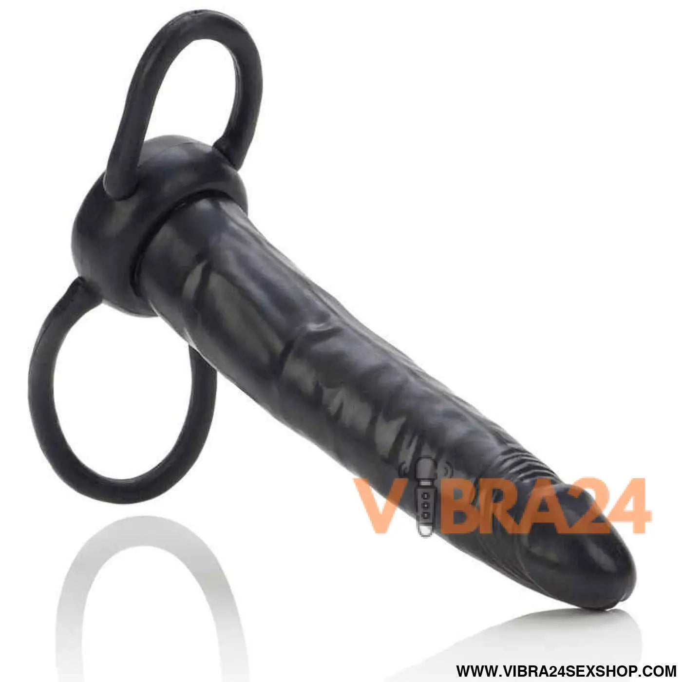 CALEXOTICS - ACOMODADOR DUPLO PENETRADOR PRETO