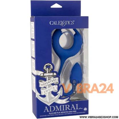 CALEXOTICS - ADMIRAL ANEL PENIANO PONDERADO AZUL