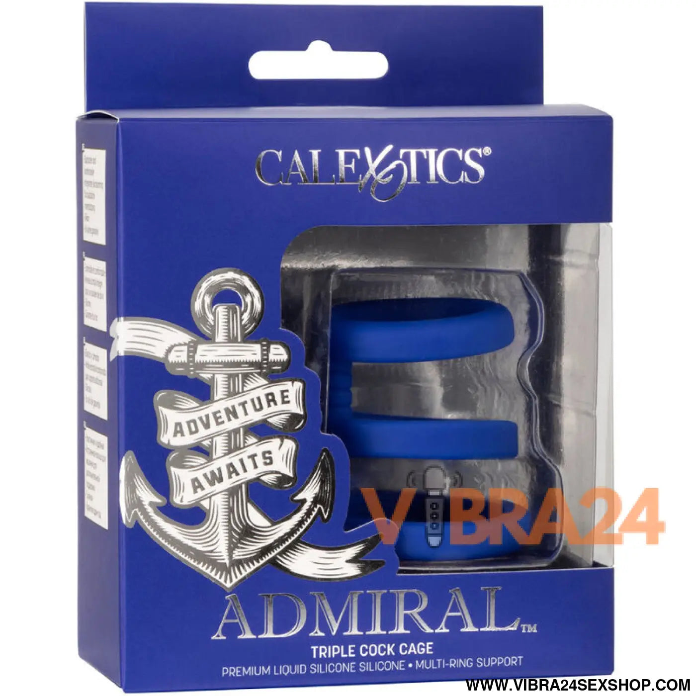 CALEXOTICS - ADMIRAL GAIOLA TRIPLA AZUL