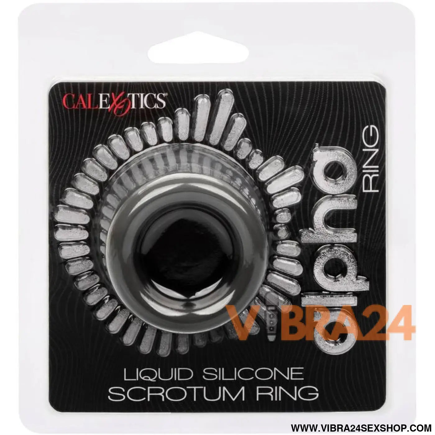 CALEXOTICS - ALPHA ANEL DE ALONGAMENTO SCROTUM PRETO