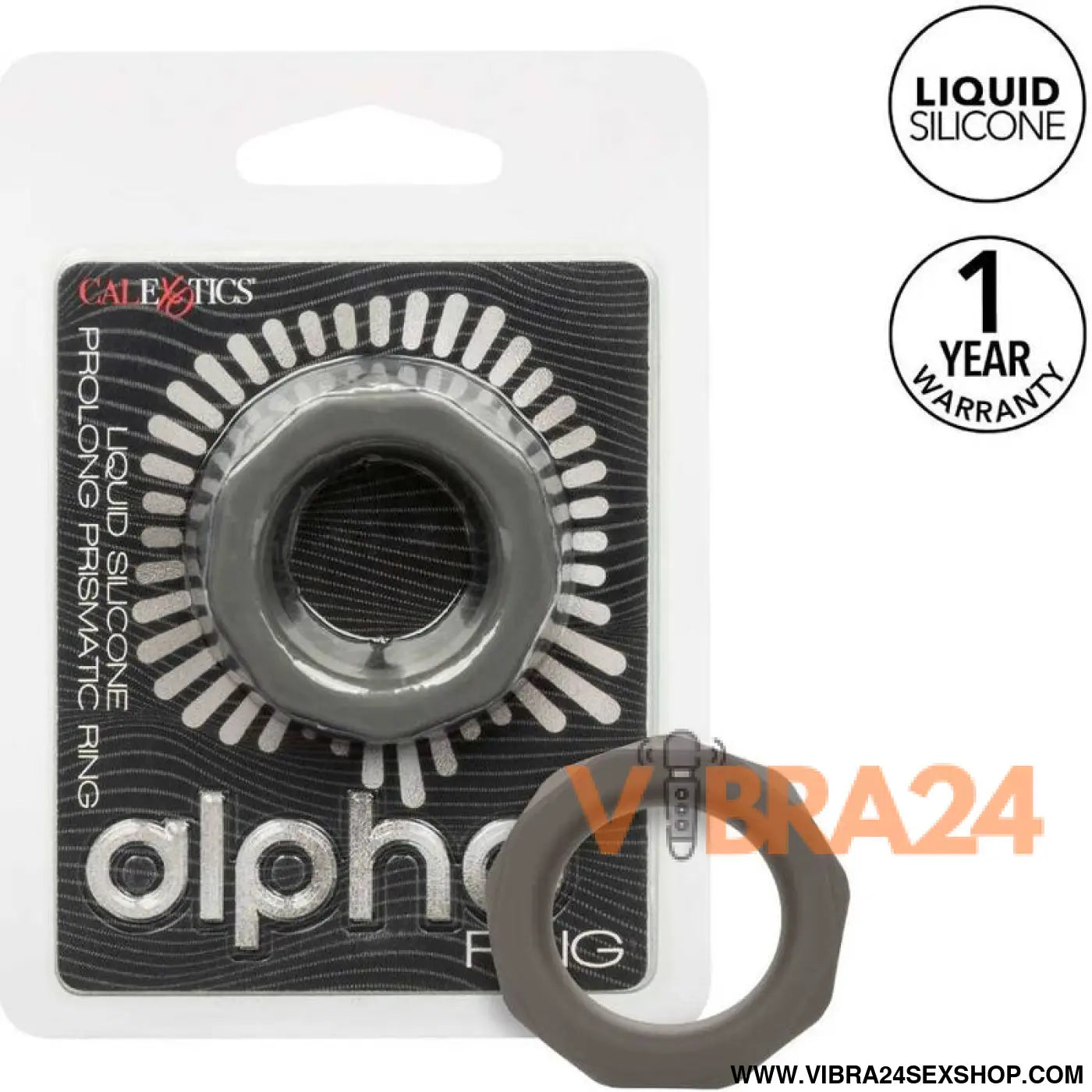 CALEXOTICS - ALPHA ANEL PRISMTICO PROLONG CINZA