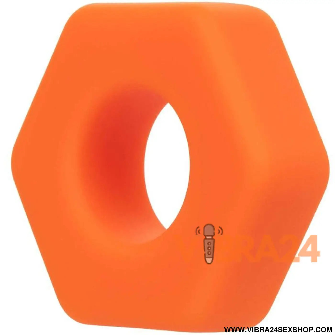 CALEXOTICS - ALPHA ANEL PROLONG SEXAGON LARANJA