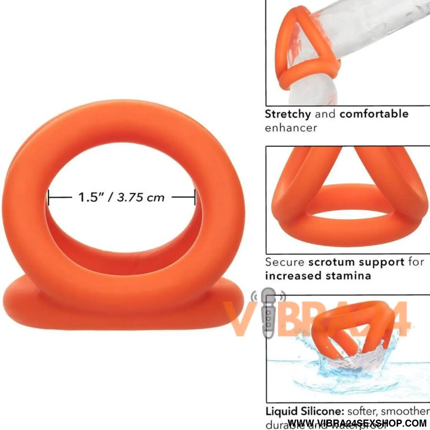 CALEXOTICS - ALPHA LARANJA TRI-RING