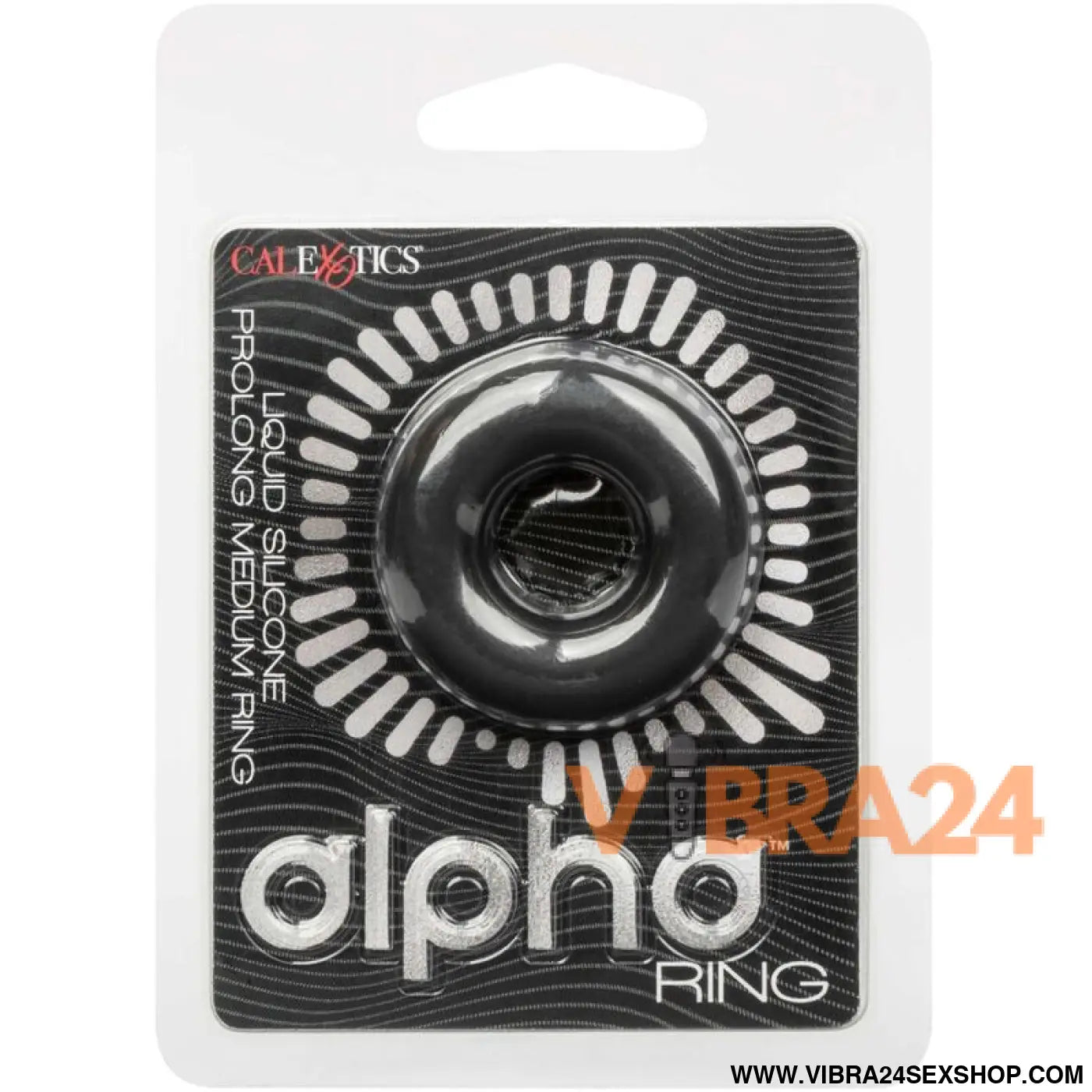 CALEXOTICS - ALPHA PROLONG MEDIUM RING PRETO