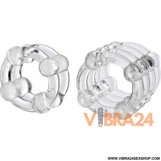 CALEXOTICS - ANÉIS COLT ENHANCER TRANSPARENTES