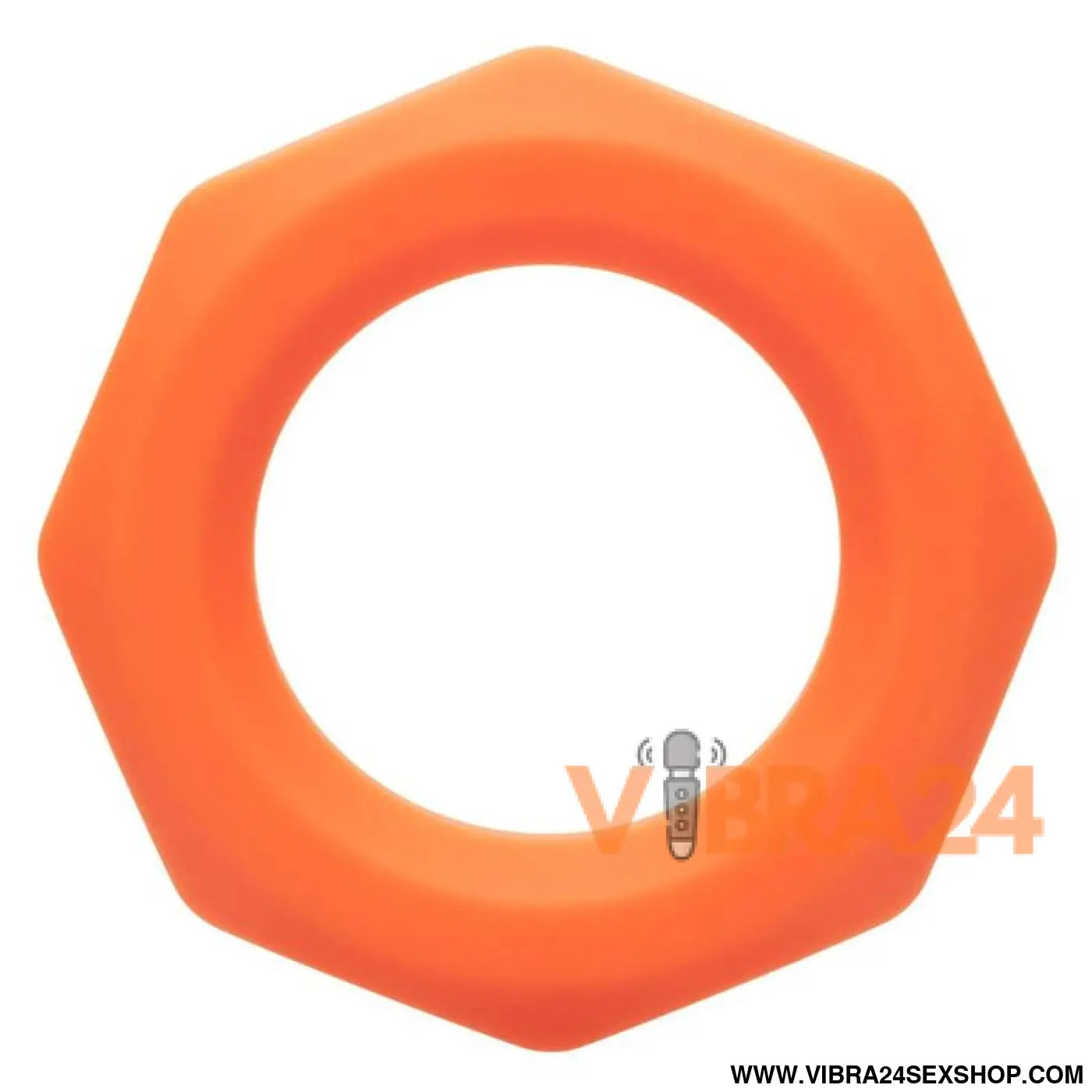 CALEXOTICS - ANEL ALPHA SEXAGON LARANJA