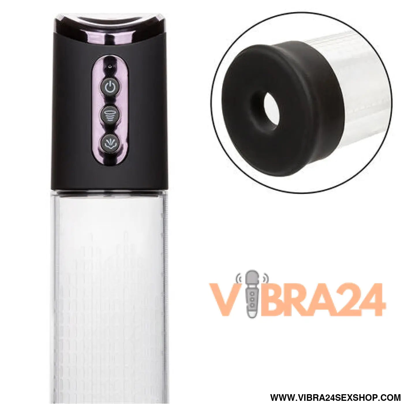 CALEXOTICS - BOMBA DE SUCÇÃO PEAK 4 VELOCIDADES PRETA