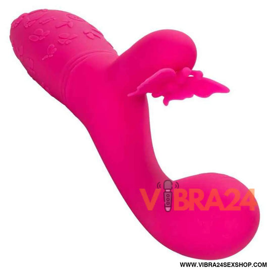 CALEXOTICS - BORBOLETA KISS FLUTTER ROSA