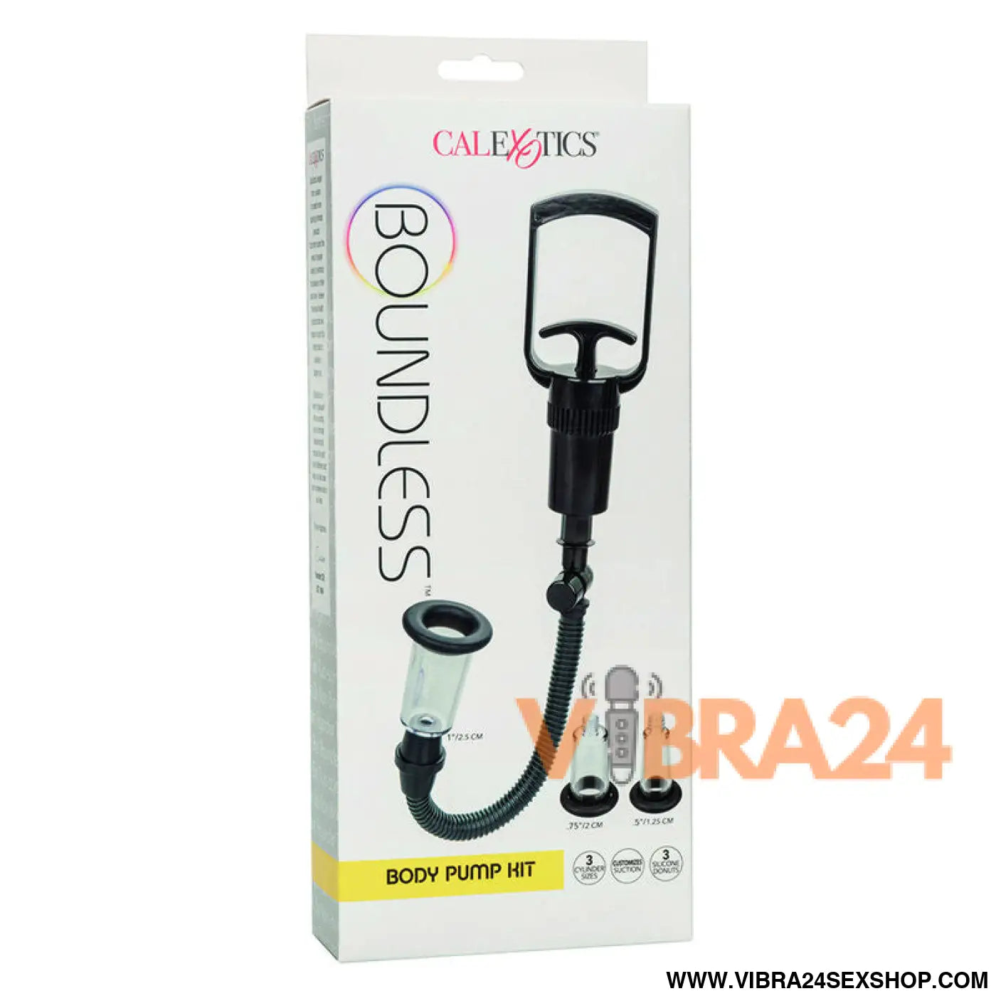 CALEXOTICS - BOUNDLESS KIT DE BOMBA DE CORPO - VIBRA24 SEXSHOP