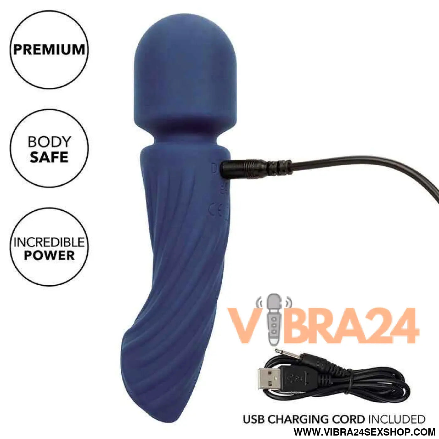CALEXOTICS - CHARISMA ALLURE MASSAGER DUAL MOTORS 12 FUNÇÕES 17,25 CM X 4,5 ROXO