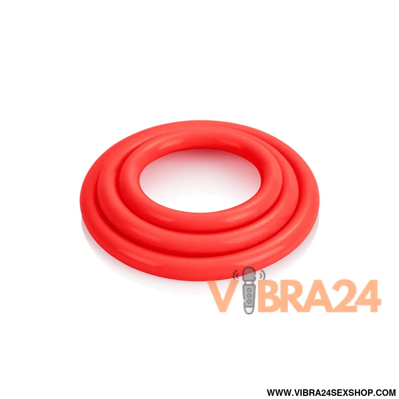 CALEXOTICS - CONJUNTO DE TRI-ANÉIS VERMELHO