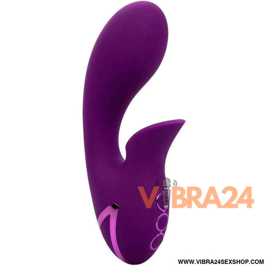 CALEXOTICS - ESTIMULADOR E SUCCIONADOR HUNTINGTON BEACH HEARTBREAKER ROXO DA CALIFORNIA DREAMING