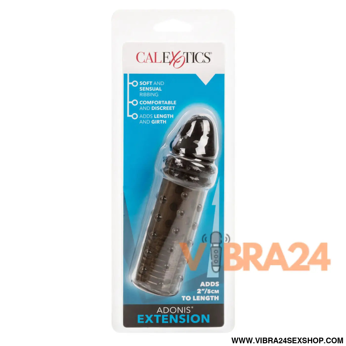 CALEXOTICS - EXTENSÃO ADONIS PRETA