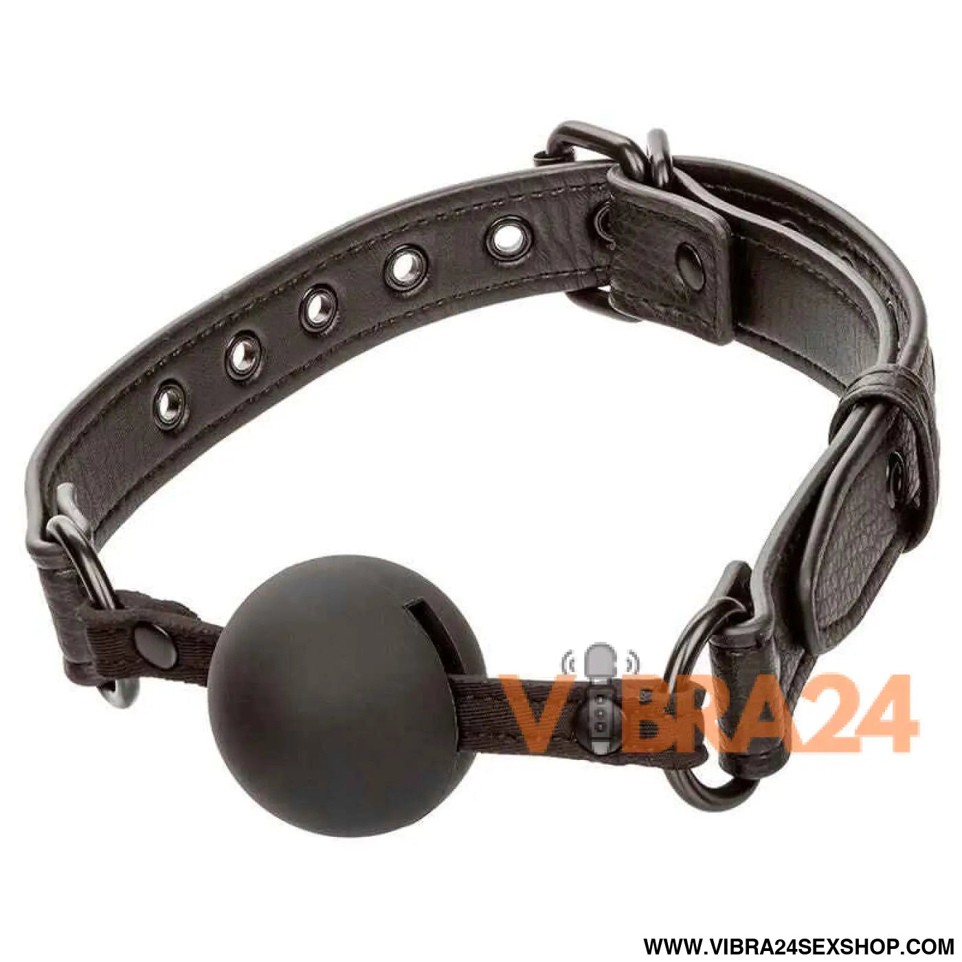 CALEXOTICS - NOCTURNAL MORDAÇA DE BOLA SILICONE PRETO