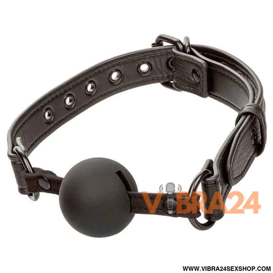CALEXOTICS - NOCTURNAL MORDAÇA DE BOLA SILICONE PRETO