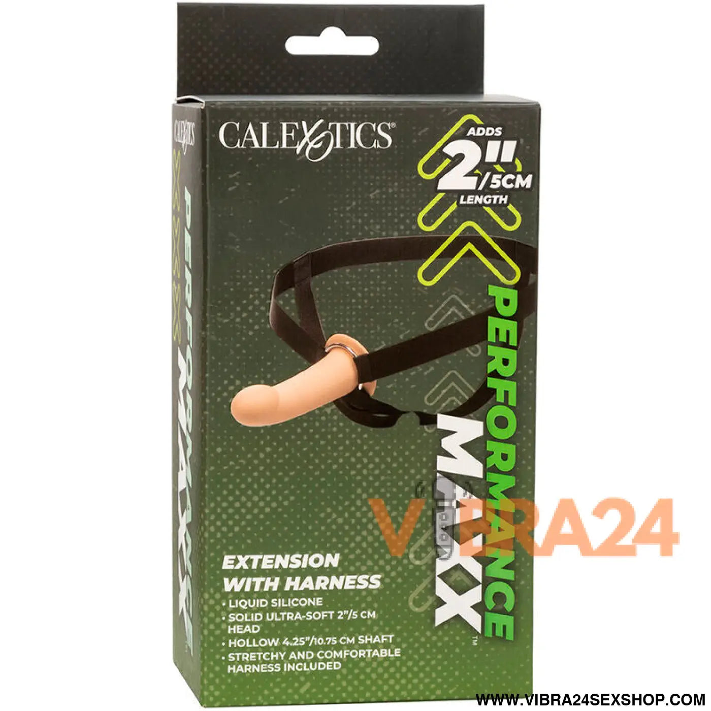 CalExotics – Performance Maxx: Extensão com Arnês, Silicone Líquido e Ajuste Seguro para Prazer Máximo - VIBRA24 SEXSHOP