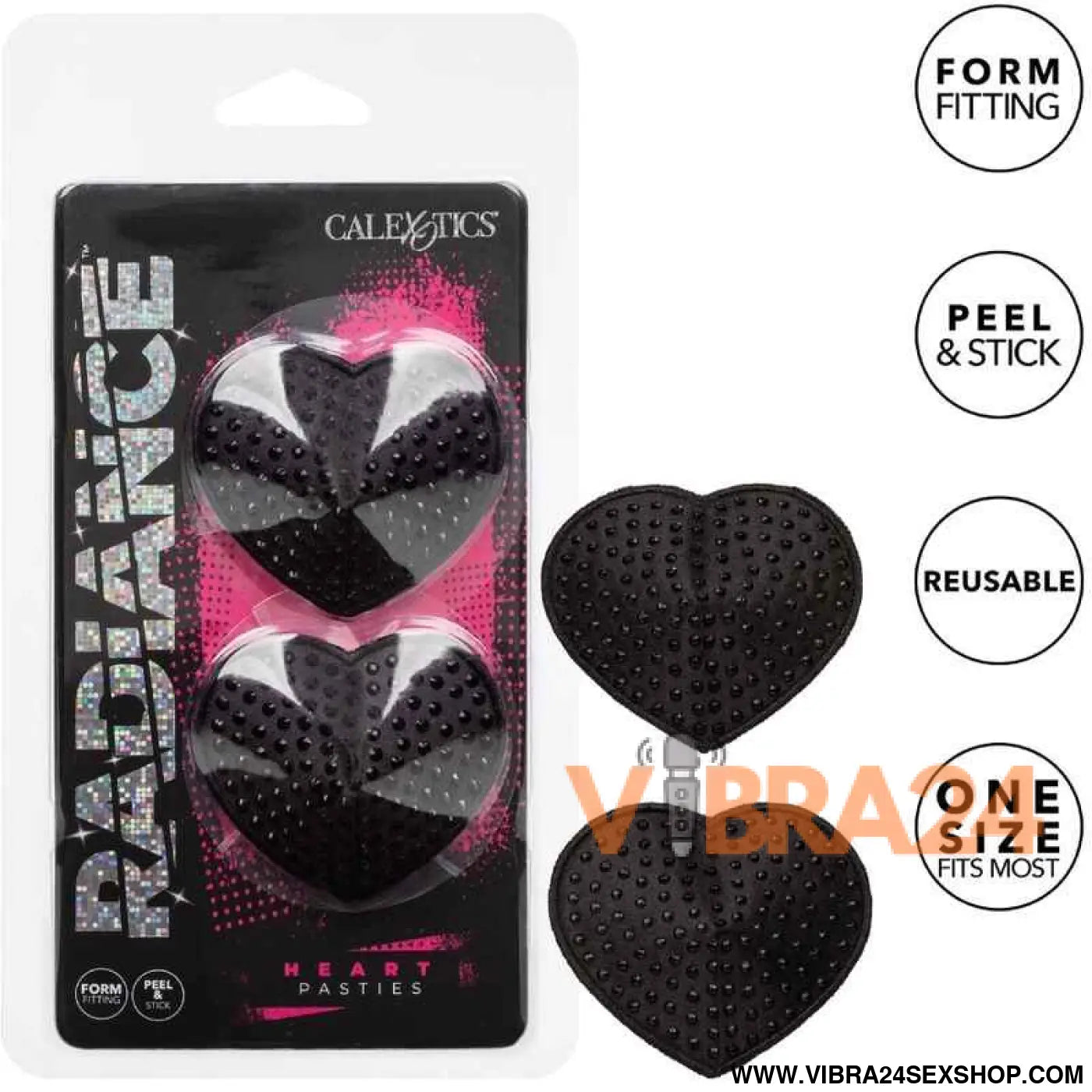 CALEXOTICS - RADIANCE PROTETORES DE BICOS JÓIAS EM FORMA CORAO