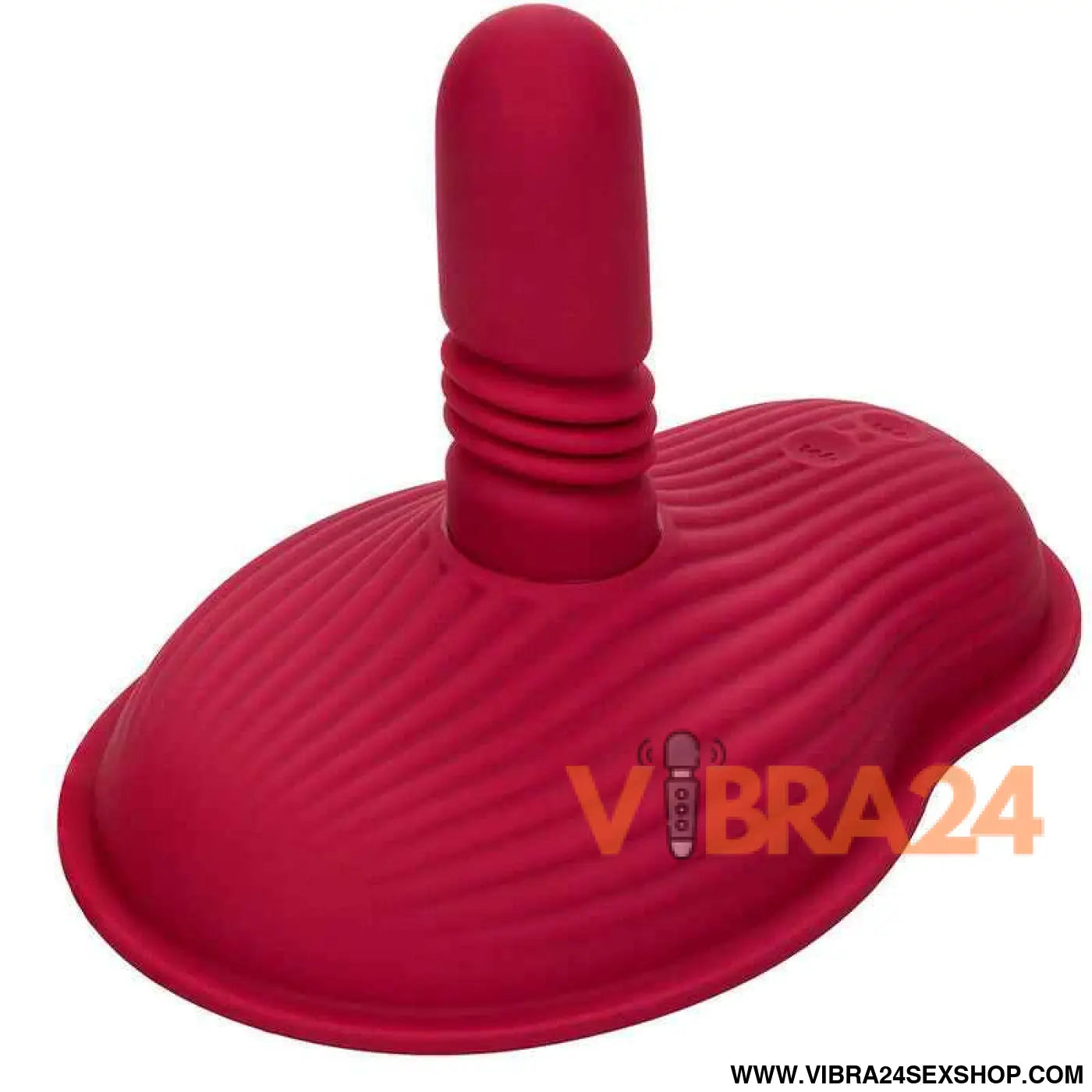 CALEXOTICS - RIDER MASSAGER DUPLO MOTOR CONTROLE REMOTO VERMELHO