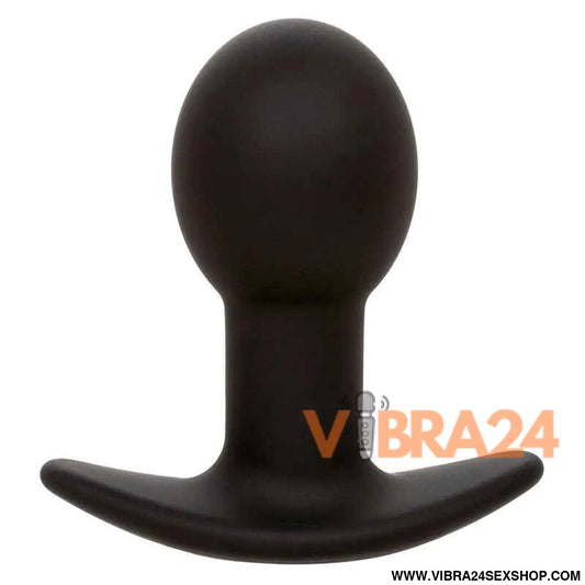 CALEXOTICS - ROCK BOTTOM PLUG ANAL 10 VIBRAÇÕES SILICONE PRETO