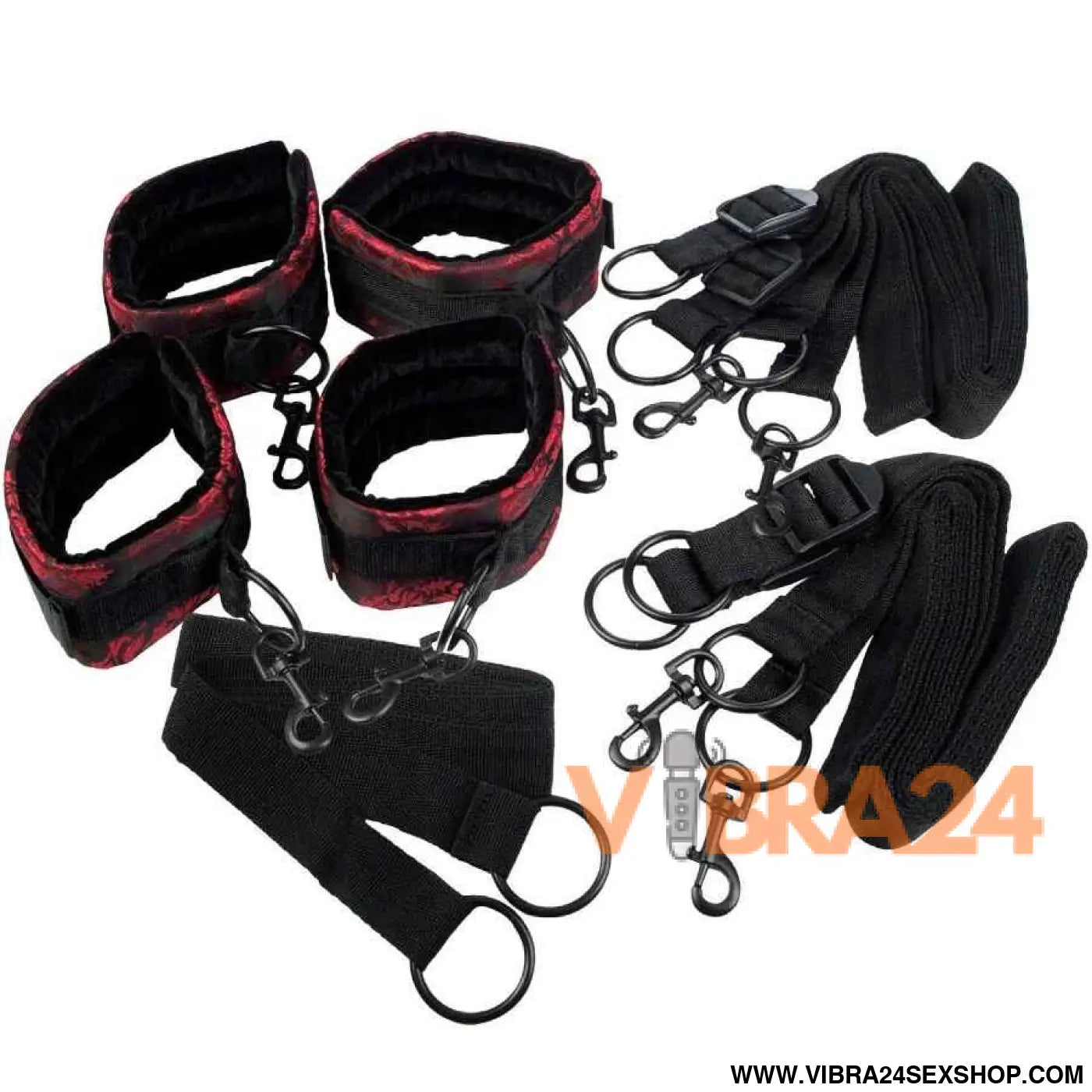 CALEXOTICS - SCANDAL CONJUNTO DE ABRAÇADEIRAS PARA CAMA