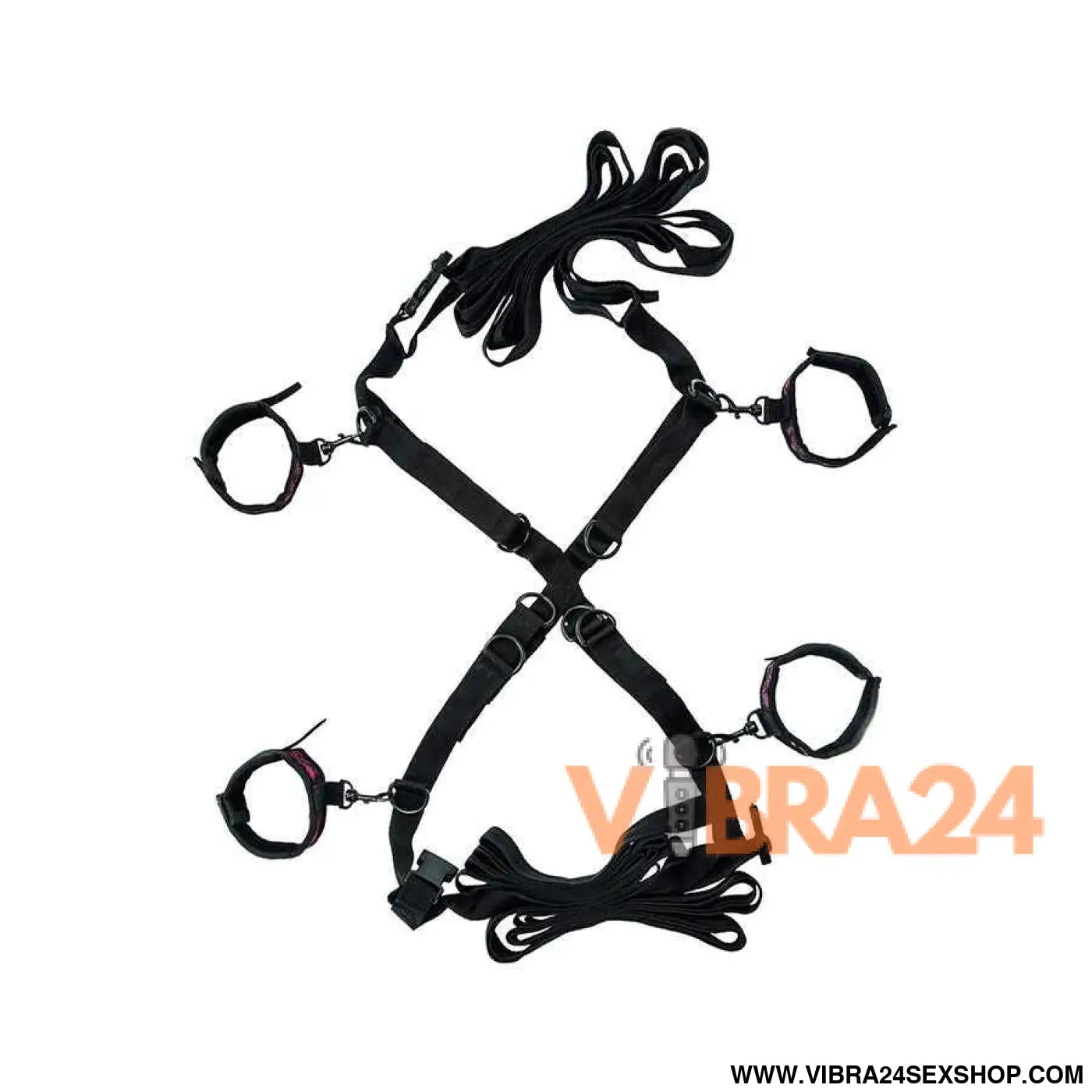 CALEXOTICS - SCANDAL CONJUNTO DE BRAÇADEIRAS CAMA CRUZADA