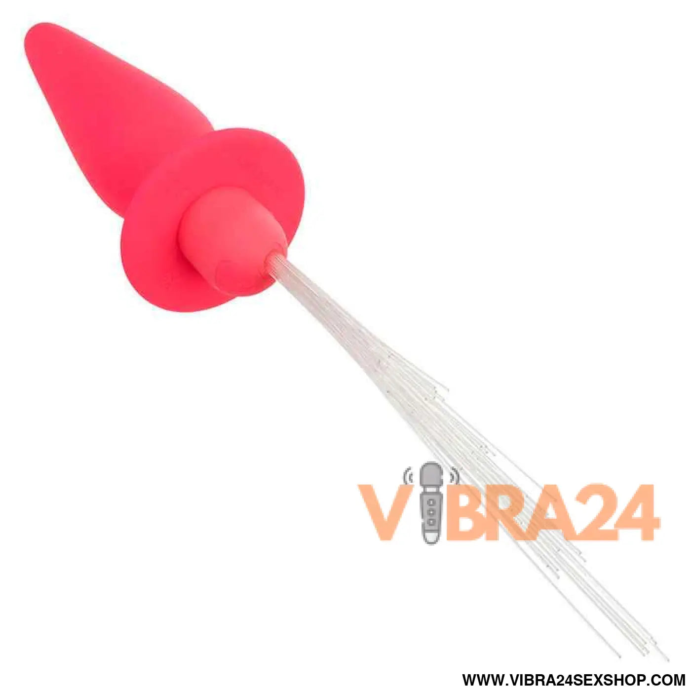 CALEXOTICS - SOUTHERN LIGHTS LIGHT UP ANAL PLUG 10 VIBRAÇÕES SILICONE ROSA